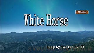 Taylor Swift  White Horse KaraokeLyricsInstrumental [upl. by Eruza]