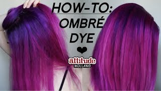 Ombré Hair Dye Tutorial [upl. by Lysander]