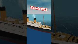 Titanic Sinking 1958 MOVİE MODEL🙄titanic ship history [upl. by Manvil124]