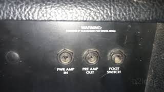 How to Connect Preamp Out and Power Amp In in your Guitar Amp [upl. by Loveridge]