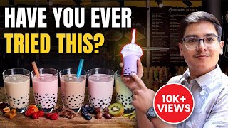 Have You Ever Tried This Boba Tea  Bubble Tea Shop Business in 10 Minutes [upl. by Ranchod]