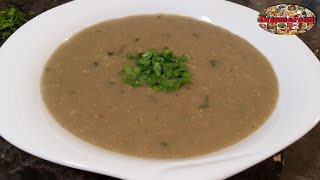 شوربة العدس Lentils soup recipe [upl. by Rosenberg381]