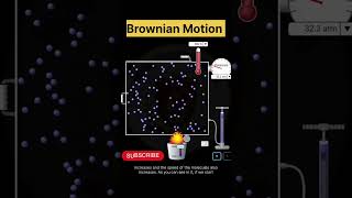 Brownian Motion physics chemistryexperiment practical shortsfeed education ktg viralshort [upl. by Leipzig]