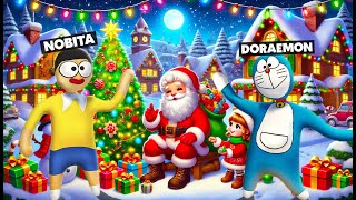 DORAEMON And NOBITA On The Way To Find Santa Claus House In HFF  🤠 [upl. by Ruhnke726]