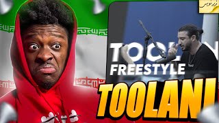 Sina Sae  Toolani Freestyle زیرنویس Live Performance 🇮🇷🤯 REACTION [upl. by Ardekal44]