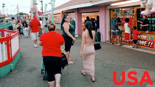 KEANSBURG AMUSEMENT PARK NJ EXPLORING North America Jersey Shore [upl. by Lebar690]