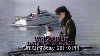 Vancouver Dating Service Commercial 1984 [upl. by Lewes172]