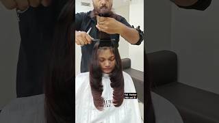 Full Feather haircut 💇‍♀️ feathercut haircutting mux9tvsalon layeredhaircut [upl. by Felise]