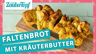 HIGHLIGHT Beilage im Thermomix® 🤩 Faltenbrot mit Kräuterbutter ✨ [upl. by Leamsi172]