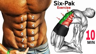 10 MIN PERFECT ABS WORKOUT NO EQUIPMENT BODYWEIGHT WORKOUT [upl. by Haym766]