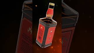 JD Fire  Bottle Turnaround animation Blender3D [upl. by Prisilla]