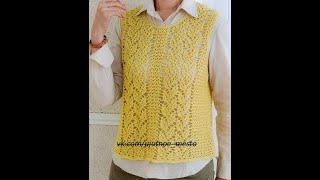 Crochet Patterns Free Crochet Top 6950 [upl. by Linc]