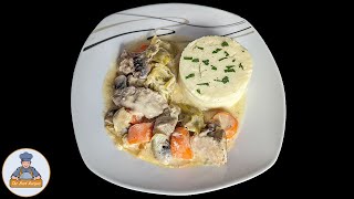 Blanquette de Veau à la Cocotte Recette Française Classique [upl. by Yerd726]