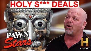 Pawn Stars TOP 7 RARE RELIGIOUS ITEMS Part 2 [upl. by Eniar990]