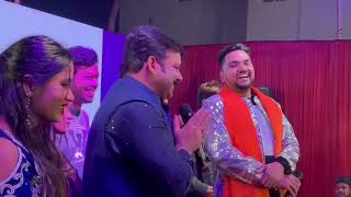 Pawan Singh and Anupama yadav and Gunjan sing stage program sad song Deepak ji [upl. by Nick]