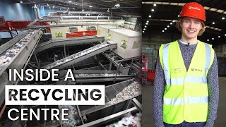 Inside a Recycling Centre  Veolia London [upl. by Aihseit]