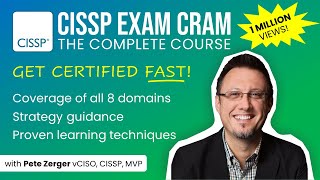 CISSP Exam Cram Full Course All 8 Domains  Good for 2024 exam [upl. by Krongold]