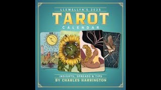 Llewellyns 2025 Tarot Calendar Overview [upl. by Grania]