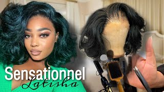 50 Perfect Synthetic Wig Customization Latisha Sensationnel What Lace Cloud 9 [upl. by Draillih]