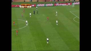 Deutschland vs Spanien Flitzer WM 2010 Halbfinale [upl. by Anitsyrhc672]