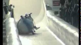 Bobsleigh Crash Montage 2 [upl. by Larissa]