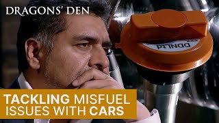 Will This Product End All Car Misfuelling Incidents  Dragons Den [upl. by Alaecim806]