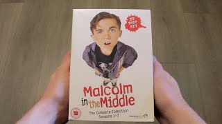 Malcolm in The Middle The Complete Series DVD Unboxing [upl. by Oballa]