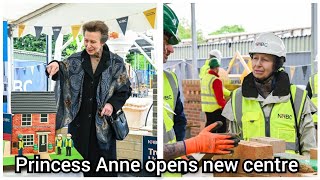 Princess Anne has opened the NHBC new Apprenticeship Training Hub in Cambridge [upl. by Allanson]