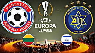 Panevėžys 12 Maccabi Tel Aviv  EUROPA LEAGUE 20242025 [upl. by Llenrep469]