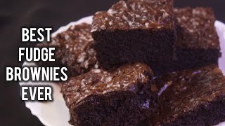 Easiest chocolate brownies  Simple brownie recipe by The Cozy Cuisine [upl. by Ailhat549]