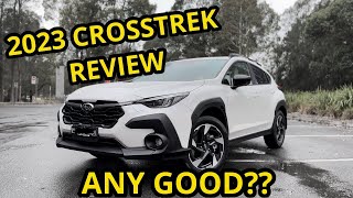 2023 CROSSTREK Review  ANY GOOD [upl. by Laehpar82]