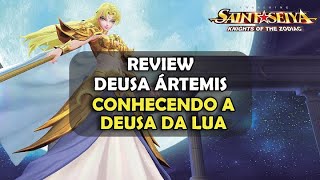 REVIEW  ÁRTEMIS  A DEUSA DA LUA  SAINT SEIYA AWAKENING [upl. by Elrae752]