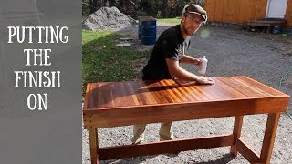 The Final Steps to Building our Butcher Block Workbench [upl. by Artemla]