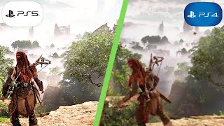 horizon forbidden west fps test ps4 vs ps5 in 2024 [upl. by Sihun329]