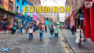 Medieval City Edinburgh Scotland Old Town Walking Tour [upl. by Lotsirhc]