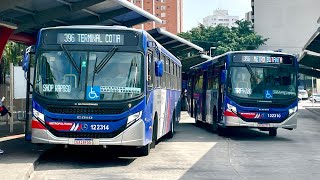 TERMINAL METRÔ BUTANTÃ  Movimentações de Ônibus 93 [upl. by Marron273]