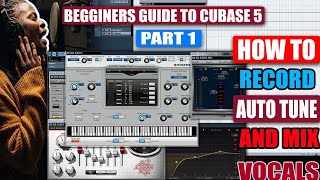 BEGINNERS GUIDE TO CUBASE 5  PART 1  2022 [upl. by Otrebilif]