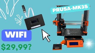 Add this wifi module to makes Prusa MK3S printing more convenient [upl. by Nichols]