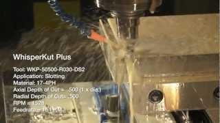 Milling 174PH with WhisperKut Plus® by DuraMill® [upl. by Egiaf]