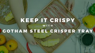 Keep It Crispy With The Help Of The Gotham Steel Crisper Tray [upl. by Haletky]