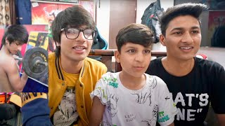 Reacting To My Old Photos with Piyush And Sahil 😅 [upl. by Aicirtam]