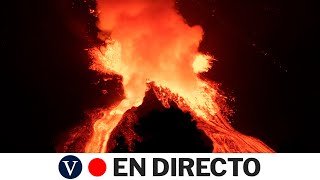 DIRECTO Las coladas del volcán de La Palma siguen avanzando [upl. by Oralla]