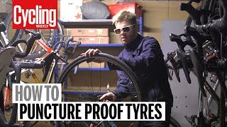 How to puncture proof your tyres  Cycling Weekly [upl. by Annaul700]