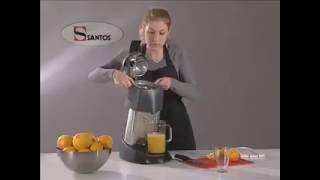 Santos Evolution 70 Citrus Juicer CE356 [upl. by Anirazc]