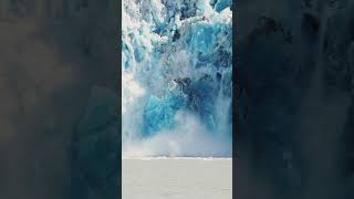 Double Glacier Calving  Alaska  Lindblad Expeditions [upl. by Pauli]