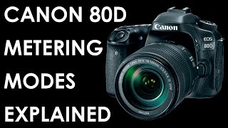 Metering modes explained  Featuring Canon 80D [upl. by Ermine641]