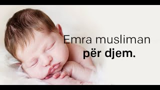 Emra musliman për djem  A [upl. by Eenad742]