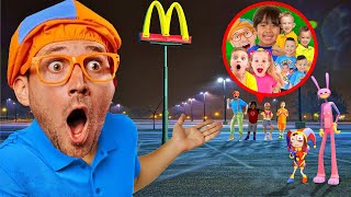 Do Not Order Ryans World Pomni and Jax Blippi Diana Show Happy Meal from McDonalds at 3AM [upl. by Oirasec]