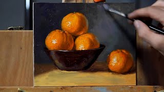 How to paint thick impasto in oil paint while keeping it realistic demo by Aleksey Vaynshteyn [upl. by Nylakcaj]