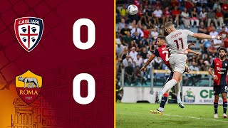 CAGLIARI 00 ROMA  Serie A Highlights 202425 [upl. by Urana]